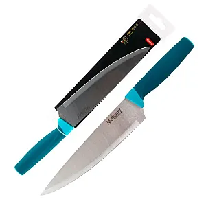 Нож Mallony Velutto MAL-01VEL 005524 с рукояткой софт-тач поварской 20 см