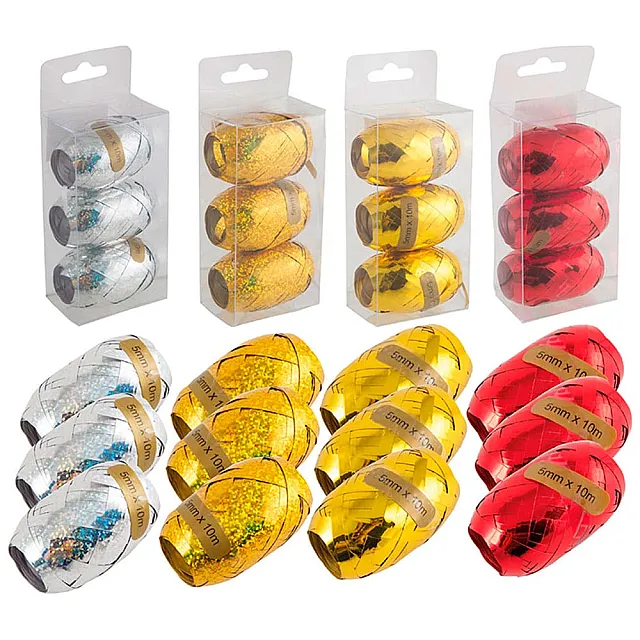 Набор лент для упаковки подарков Волшебная страна SYH-3719114 3 шт