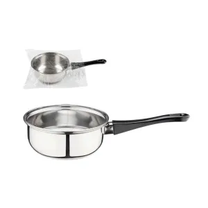 Ковш Mallony Buono 006050 из нержавеющей стали с бакелитовой ручкой зеркальная полировка 0.75 л