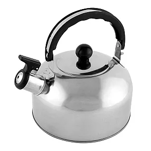 Чайник Mallony Casual 007297 со свистком зеркальная полировка 2.5 л