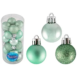 Набор шаров Волшебная страна Бирюза 007660 3 см 24 шт