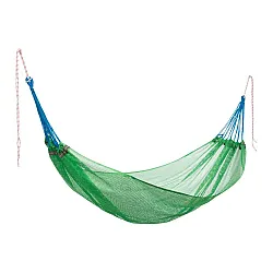 Гамак-сетка Ecos НМ-200  зеленый с чехлом 200*120 см