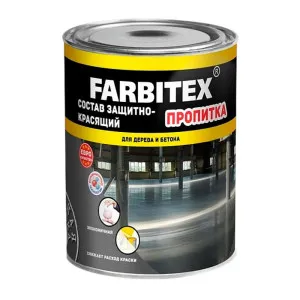 Состав защитно-красящий Farbitex для бетона и бетонных полов 3.6 кг