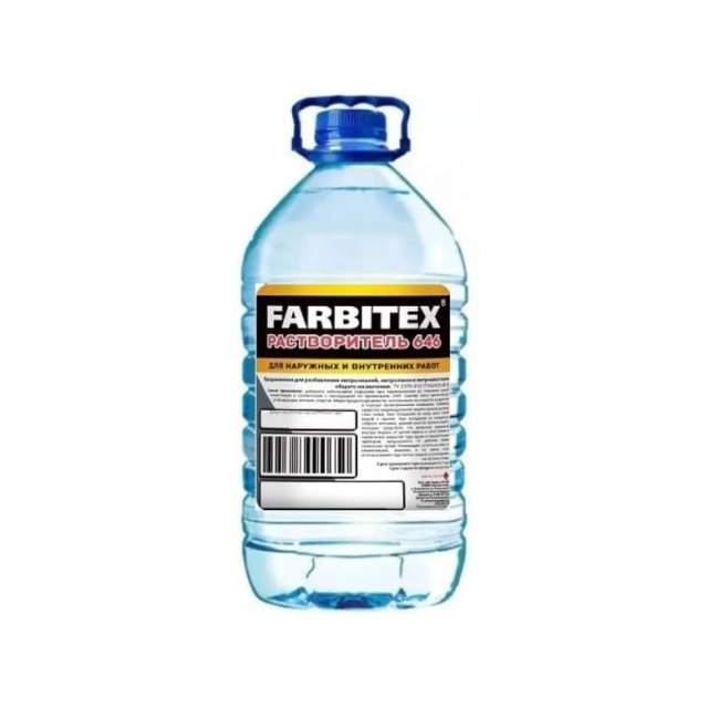 Растворитель Farbitex 646 4.5 л Растворитель Farbitex 646 4.5 л