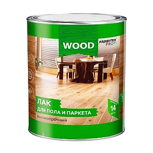 Лак Farbitex Profi Wood алкидный для пола и паркета 1.9 л
