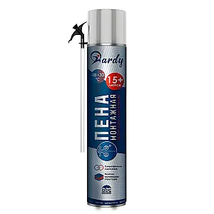 Пена монтажная Hardy 15 A1488Z бытовая всесезонная 520 мл