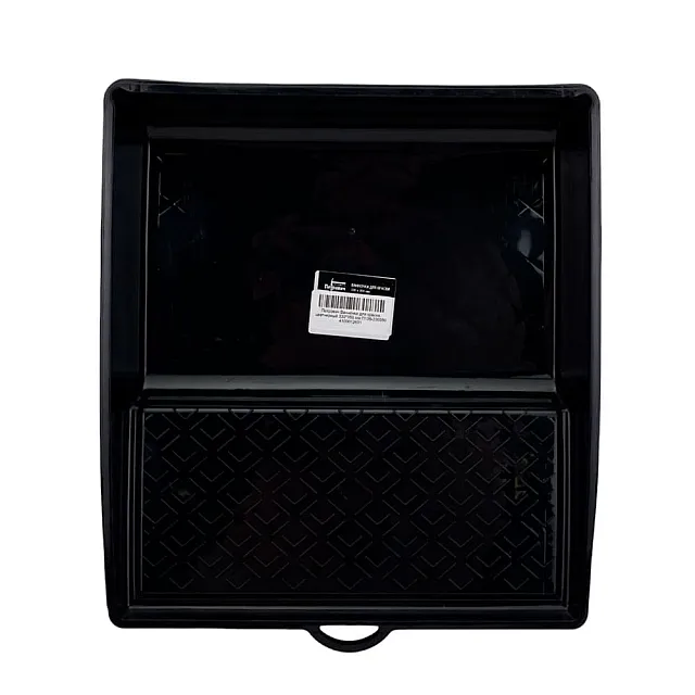 Ванночка для краски Петрович П138-330350 пластмассовая 330*350 мм черная