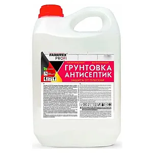 Грунтовка антисептик Farbitex Profi акриловая 3 кг