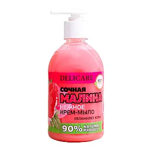 Крем-мыло жидкое Delicare Body Fresh малина 500 мл