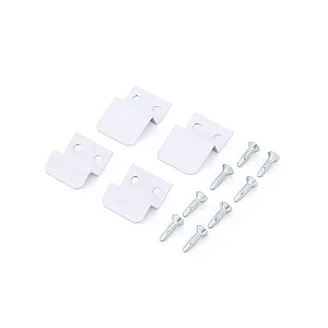 Крепление для москитной сетки Palladium MS MET WW металл белая 4 шт