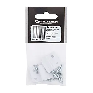 Крепление для москитной сетки Palladium MS MET WW металл белая 4 шт