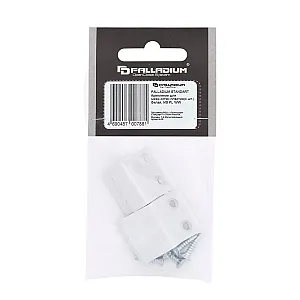 Крепление для москитной сетки Palladium MS PL WW пластик белая 4 шт
