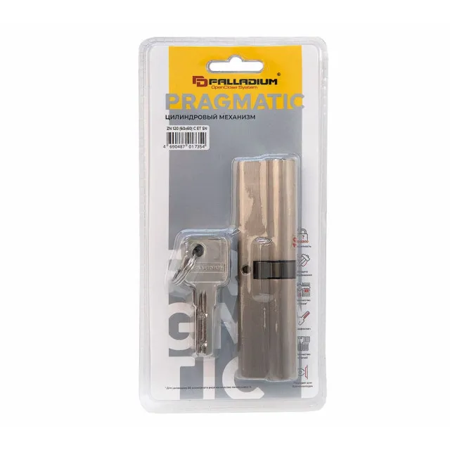 Цилиндровый механизм Palladium ZN 120 60*60 C ЕТ SN