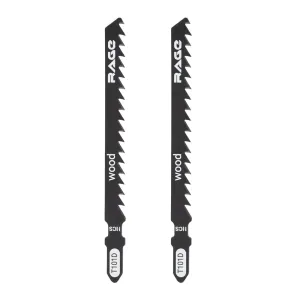 Пилки для лобзика RAGE by VIRA T101D по дереву и пластику 2 шт