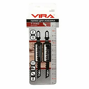 Пилки для лобзика Vira Rage T144D 2 шт