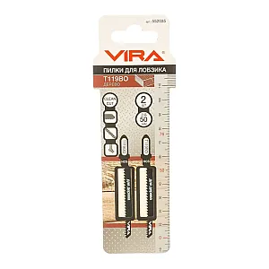 Пилки для лобзика RAGE by VIRA T119BO по дереву и пластику 2 шт