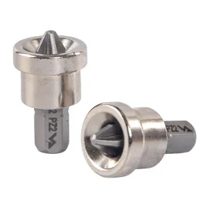 Биты с ограничителем PZ2 VIRA 554504 магнитные 25 мм 2 шт