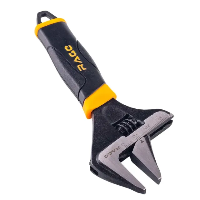 Ключ разводной RAGE 311105 с тонким губками и защитными насадками 150 мм