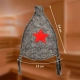 Шапка для бани Hot Pot Буденовка 42002 из войлока Шапка для бани Hot Pot Буденовка 42002 из войлока
