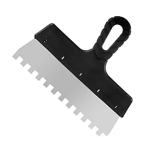 Шпатель Remocolor Мастер 12-9-250 фасадный зубчатый нержавеющая сталь 250 мм зуб 10*10 мм