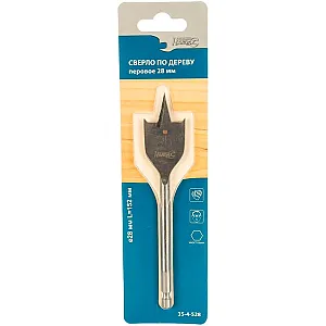 Сверло по дереву Remocolor 35-4-528 перовое 28*152 мм