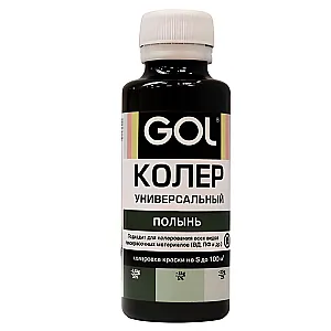 Паста колеровочная Palizh Gol №81 универсальная полынь 0.1 л