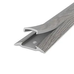 Порог Ideal 210 дуб пепельный с монтажным каналом 42 мм 0.9 м