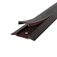 Порог Ideal 302 венге черный с монтажным каналом 36 мм 0.9 м