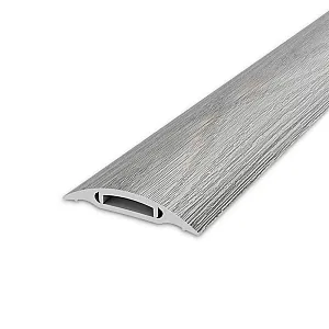 Порог Ideal 210 дуб пепельный с монтажным каналом 36 мм 0.9 м