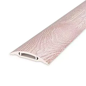 Порог Ideal 229 дуб латте с монтажным каналом 42 мм 0.9 м