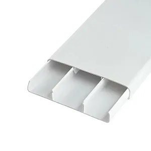 Наличник Ideal Деконика 001-G белый глянцевый 70 мм 2.2 м