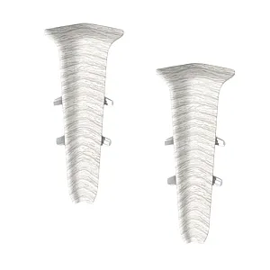 Угол внутренний для плинтуса Ideal Деконика 265 клен патина 70 мм 2 шт