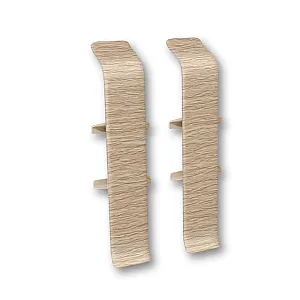 Соединитель для плинтуса Ideal Деконика 213 дуб северный 70 мм 2 шт