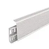 Плинтус Ideal Деконика Д85 255 ясень бьянко 85 мм 2.2 м