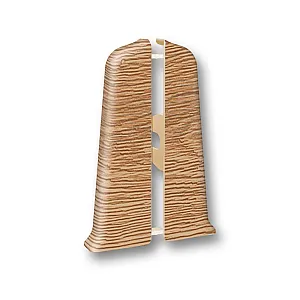 Заглушка для плинтуса Ideal Деконика 221 дуб янтарный 70 мм 2 шт