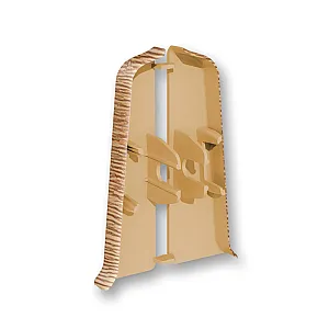 Заглушка для плинтуса Ideal Деконика 221 дуб янтарный 70 мм 2 шт