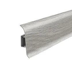 Плинтус Ideal Классик К55 253 ясень серый 2.2 м