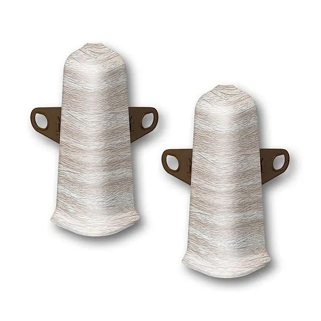 Угол наружный для плинтуса Ideal Деконика 294 орех антик 70 мм 2 шт