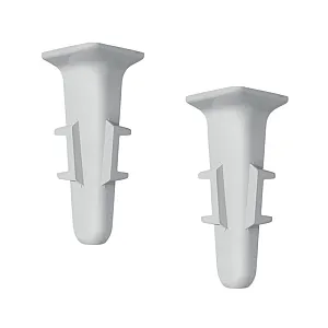 Угол внутренний для плинтуса Ideal Деконика 186 алюминий 70 мм 2 шт