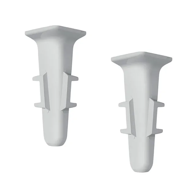 Угол внутренний для плинтуса Ideal Деконика 186 алюминий 70 мм 2 шт