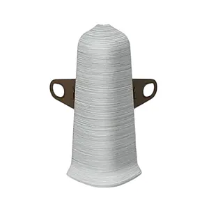 Угол наружный для плинтуса Ideal Деконика 186 алюминий 70 мм 2 шт