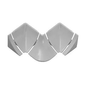 Набор комплектующих для столешницы Ideal 081-G металлик серебристый глянцевый