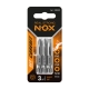 Набор бит Nox Corebit E6.3 PH2 PZ2 TX30 50 мм 3 шт Набор бит Nox Corebit E6.3 PH2 PZ2 TX30 50 мм 3 шт