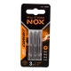 Набор бит Nox Corebit E6.3 PH1 PH2 PH3 50 мм 3 шт Набор бит Nox Corebit E6.3 PH1 PH2 PH3 50 мм 3 шт