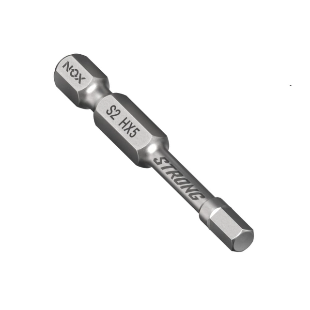 Бита Nox Strong torsion E Hex5 50 мм 2 шт Бита Nox Strong torsion E Hex5 50 мм 2 шт