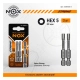 Бита Nox Strong torsion E Hex5 50 мм 2 шт Бита Nox Strong torsion E Hex5 50 мм 2 шт