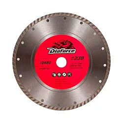 Диск алмазный Diaforce Super Turbo 501230 230*22.23*8*2.7 мм сухой рез