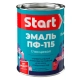 Эмаль Start ПФ-115 шоколадная 0.8 кг Эмаль Start ПФ-115 шоколадная 0.8 кг