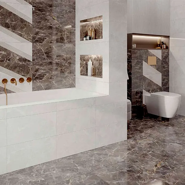 Плитка Beryoza Ceramica Maundays G 418*418*8 мм 1 сорт коричневая