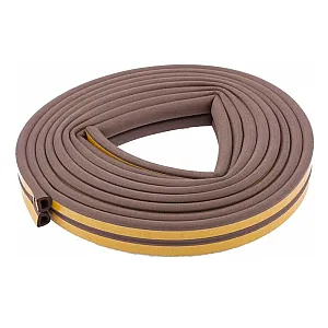 Уплотнитель Zoom Classic профиль D 9*7.5 мм коричневый
